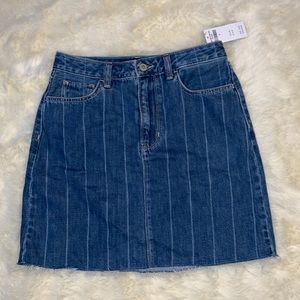 Hollister Ultra-High Rise Striped Mini Skirt